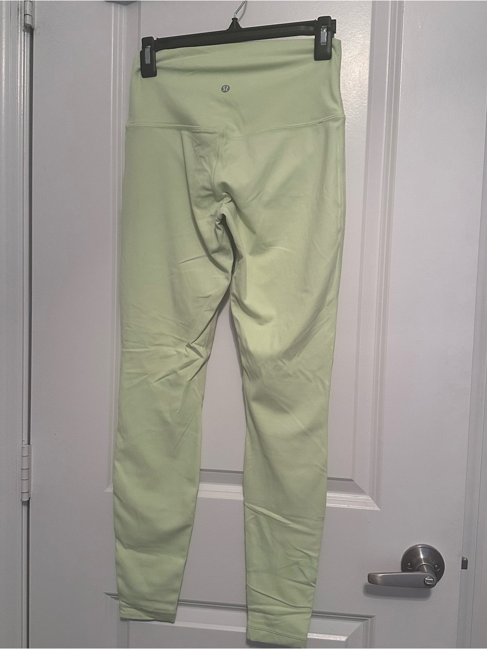 Lululemon Athletica High-Rise Leggings in Neon Green